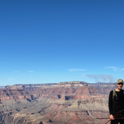 Dean Regas at the Grand Canyon