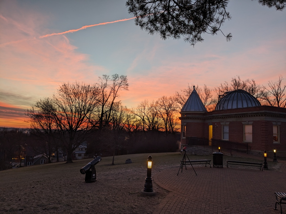 Mitchel Building at Sunrise