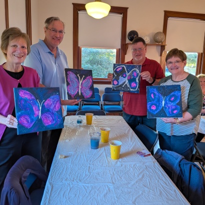 Paint and Sip Event